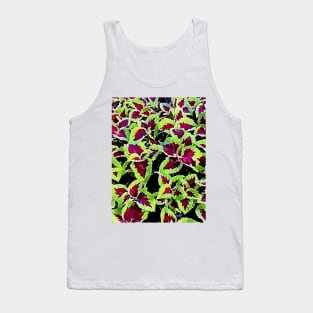 coleus leaves pattern Tank Top